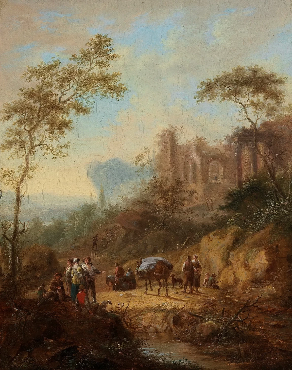 Paesaggio con figure